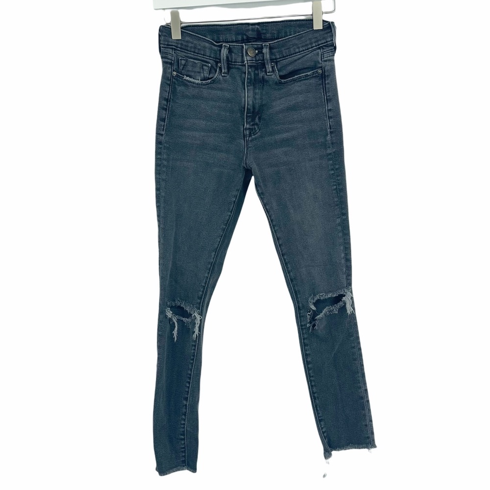 Urban Outfitters BDG Crop Twig High Rise Distressed Jeans SZ 25